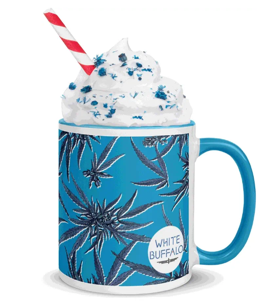 Cannabis Botanical Art Mug