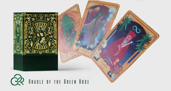 Oracle of the Green Rose Wearable Art