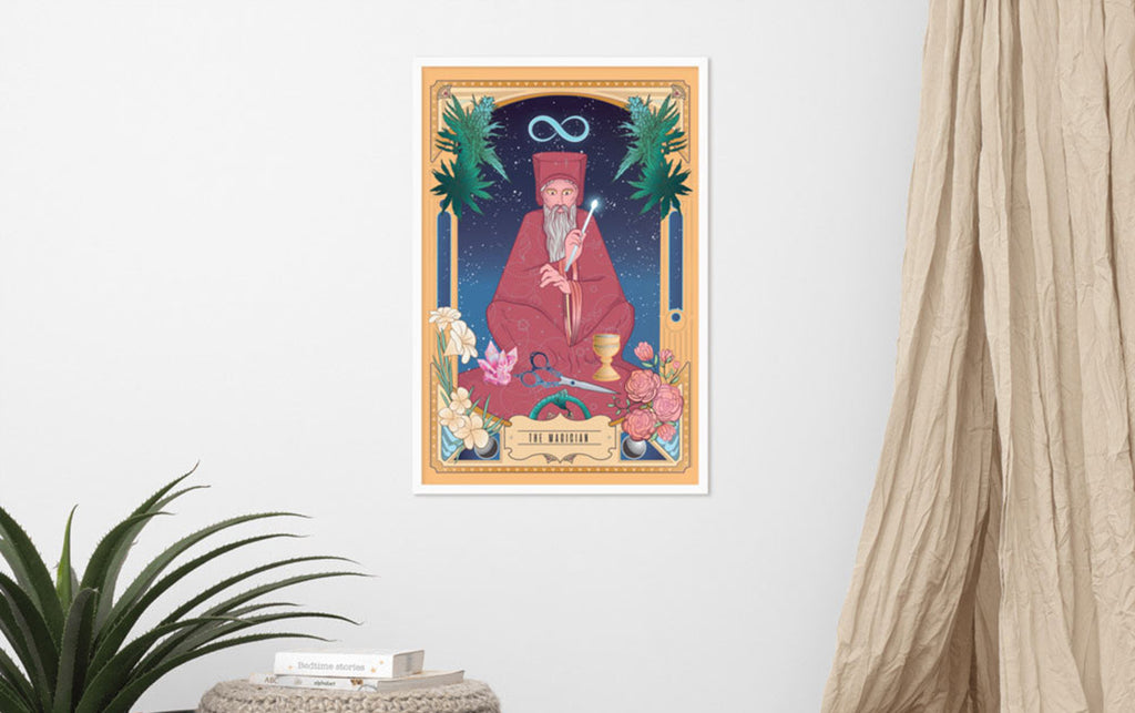 Framed Wall Art • Oracle of the Green Rose Collection