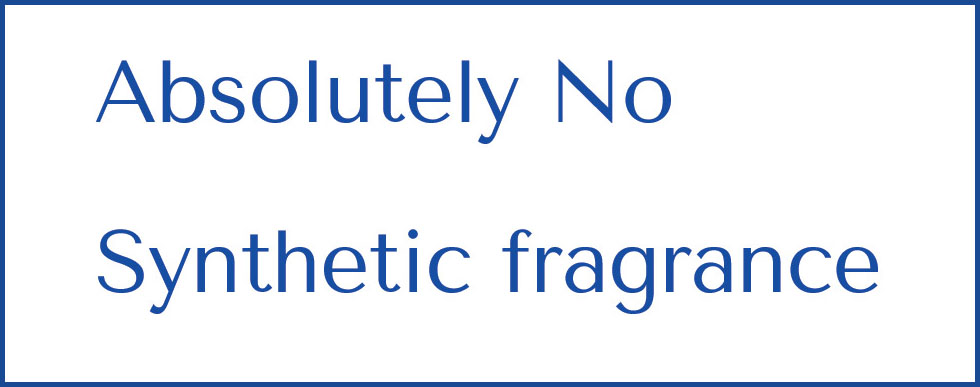 No Synthetic fragrance